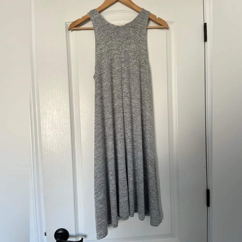 wilfred free grey dress | Dresses | Wilfred Marled Heather back: lace-up corset